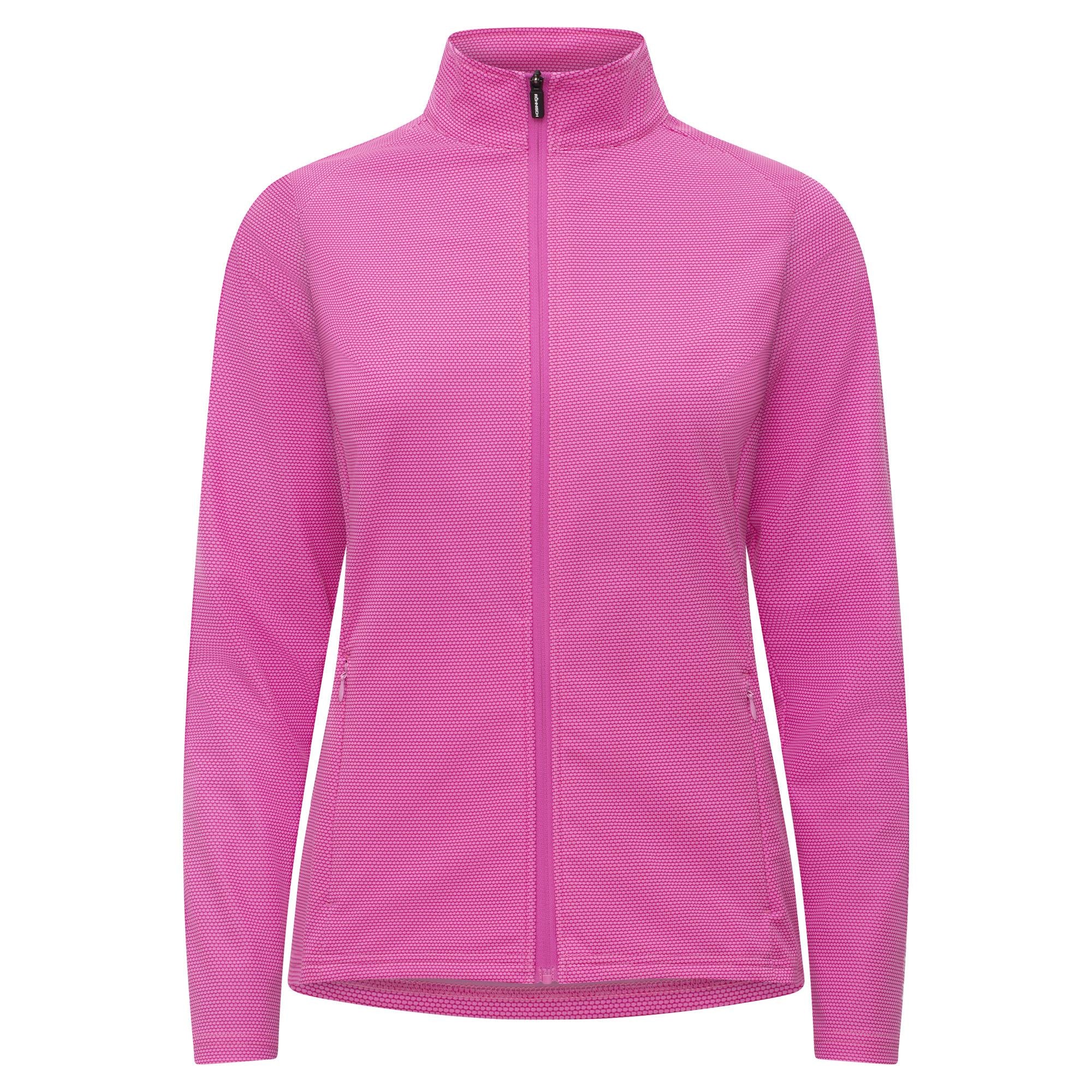 Rohnisch Laura Ladies Golf Mid Layer Fuchsia Pink